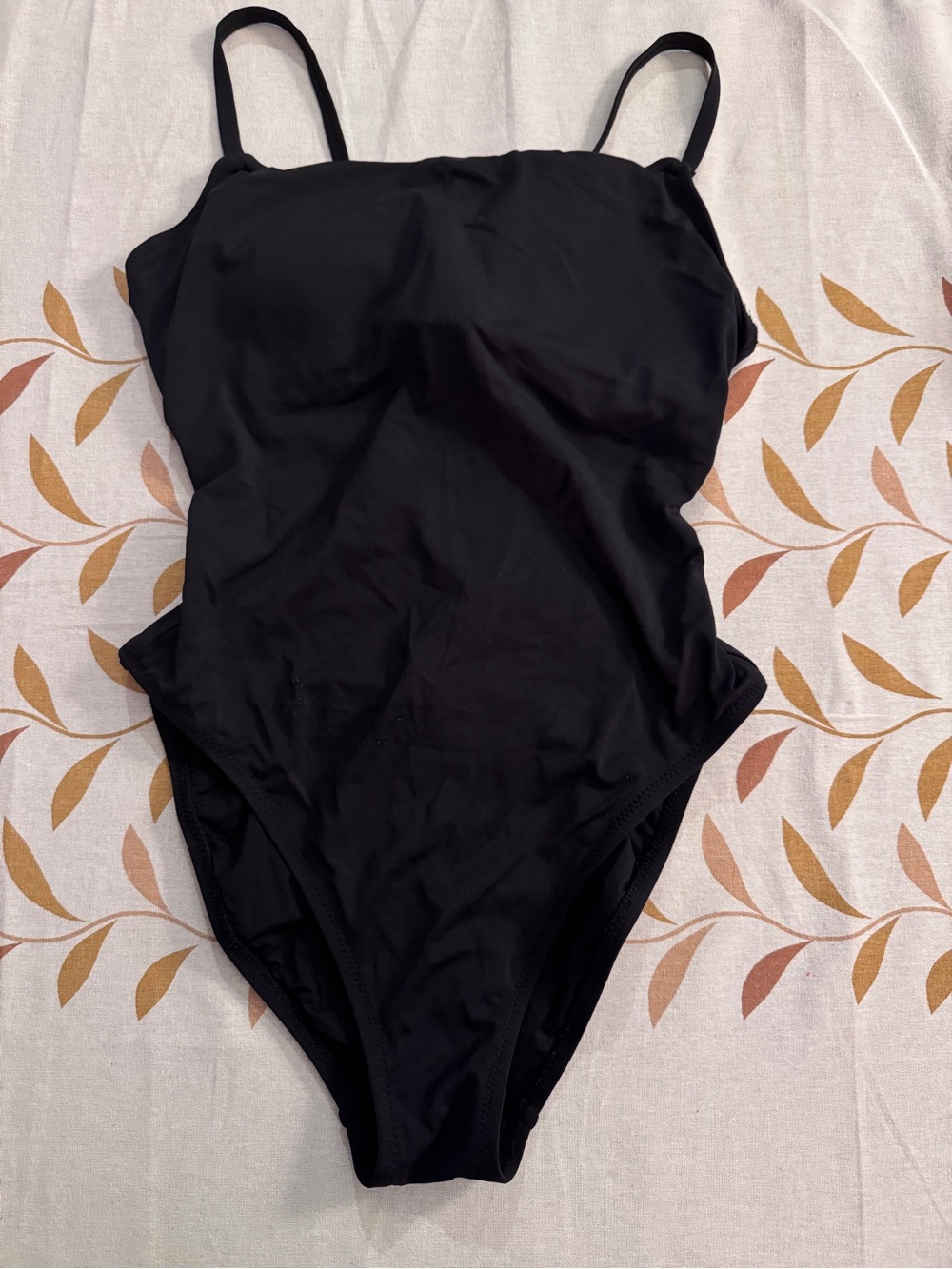 Robin Piccone Classic Black One-Piece Swimsuit